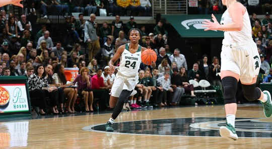 MICHIGAN STATE WOMEN'S BASKETBALL (PHOTO: MSU SID)